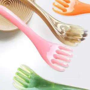 바디마사지 다용도 미니 경락 두피 마사지 빗