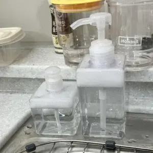 디스펜서 로션 펌핑용기 250ml 투명 공병 WFM6TK2