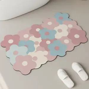 욕실 화장실 부엌 주방매트 핑크 WFM64IT