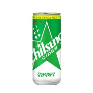 [하프클럽/기타]칠성사이다 245ml 30캔 업소용