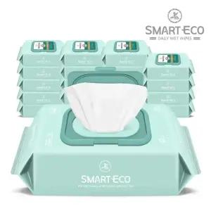 스마트에코 모데라토 80매 20팩 캡형 아기물티슈