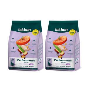 이즈칸 캣 퍼포먼스 어덜트, 6.5kg, 2개