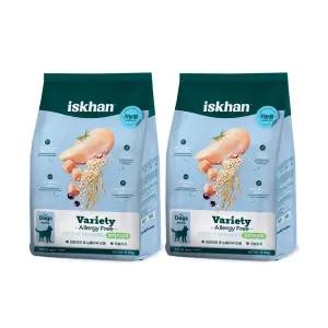 이즈칸 독 버라이어티 알러지프리, 6.5kg, 2개