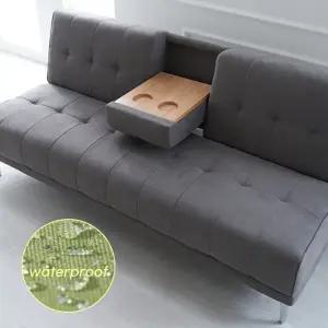 [설맞이 한정세일!] 맥심 3인용쇼파 3단 각도조절 소파베드(13색상 원목스틸