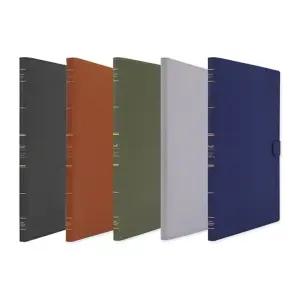 희망 가띠 pu가죽 20매 클리어화일 HG-1317 링바인더 파일