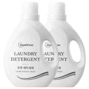 무루 액체 세탁세제2.0Lx2개 일반드럼 겸용세제