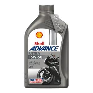쉘 어드밴스 울트라 4T 15w50 1L API AP, JASO MA2 바이크 모터사이클 유럽산, 태국산아닙니다