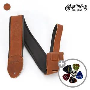 마틴 기타스트랩 18A0088 Leather Garment Brown
