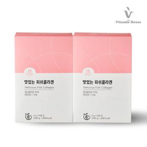 비타민하우스 맛있는 피쉬콜라겐 2g 100포 2개 (200포)