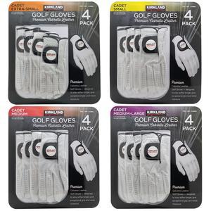 [커클랜드 시그니춰] 남성용 골프 장갑 (4개입) / 사이즈: XS, S, M, ML 중 택 1