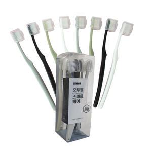 오투웰 스마트케어 칫솔 미세모 잇몸보호/8개입