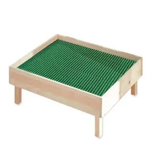 레고호환 편백나무 접이식 레고테이블 4인용  듀플로)