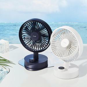 프롬비 아이스윈드 무선 탁상용 써큘레이터 겸용 선풍기 저소음 강력한 바람 FD230 화이트