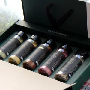 미담 뉴팩토리 웰빙소금 선물세트 블랙라벨 5종