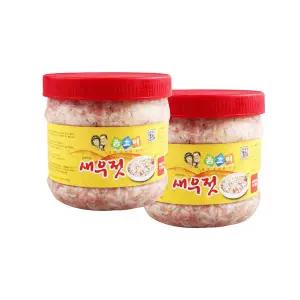 [롯데백화점]미센토 봄초여 자연숙성 국산 새우젓 추젓 1kg 2병