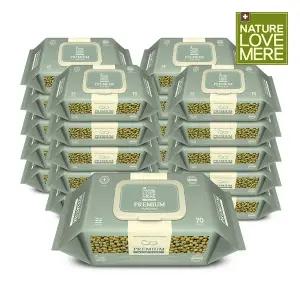 [네이쳐러브메레] 프리미엄 아기 물티슈 캡형 70매 20팩