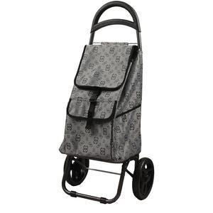 그레이패턴 특대형 장바구니캐리어 시장 접이식카트 쇼핑 바퀴달린 핸드 폴딩 손수레 가방 손