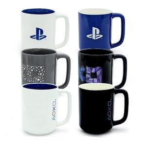 PS5 플레이스테이션 굿즈 고급 도자기 머그컵 PS4 세라믹컵 감성 머그잔 손잡이 물컵