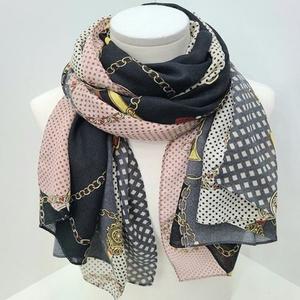 [신세계몰][애슬릿] 봄 가을 잔도트 벨트 패턴 간절기 롱 스카프