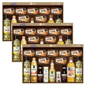 2026 설날  청정원 종합 16호 선물세트 3박스 쇼핑백 구성 명절 선물세트 무료배송