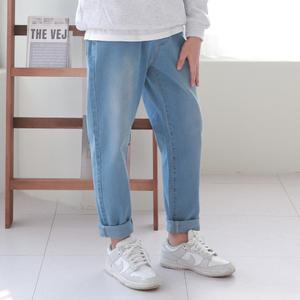 주니어클라쓰 골드배기스판청바지 주니어의류 초등학생옷 데님 팬츠 밴딩 남아 여아 남자 여자