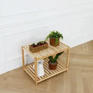 [더리체] 2단 키친 선반 100%원목 수납장