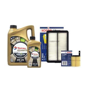 더뉴셀토스 1.6가솔린터보 엔진오일교환세트 토탈쿼츠9000 엑스트라 퓨처0W20(5L)+필터380-2655
