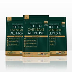 더텐 올인원 오븐베이크 알러지케어 관절 1.5kgx3개 쓸개골 알러지 가수분해 영양 사료