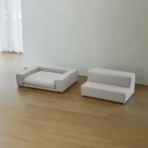 카펜터홈 로우지 아쿠아텍스 기능성 패브릭 펫소파 펫베드 펫스텝퍼