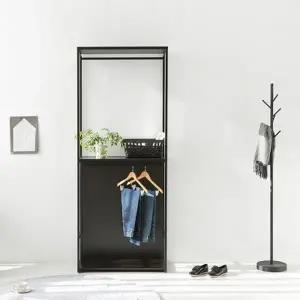 [텐바이텐]2단행거 옷장 드레스룸 시스템행거 조립식