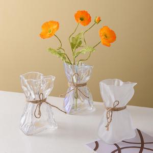 한송이 비정형 인테리어 오브제 유리 화병 꽃병 3TYPE