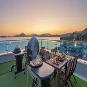 [전남/여수(돌산 외)] 여수 스테이 라온피네 스파 펜션 (바다(바로앞)/스파/개별바베큐/일출/일몰/커플/가족/오션뷰/테라스/바베큐장/주차장/흡연구역(지정장소))