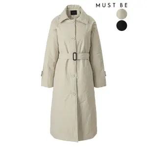 [하프클럽/머스트비]여성 벨티드 트렌치 패딩 점퍼