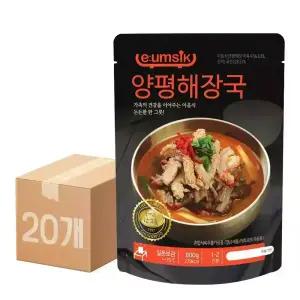 청우식품 이음식 양평해장국 800g 20개
