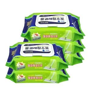 베이킹소다 구연산 모두의 물걸레청소포 표준형 30매X5개 / 일회용 손걸레 밀대걸레