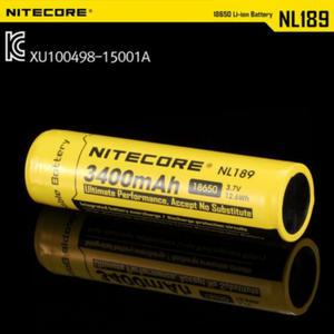 나이트코어 3400Mah 리튬이온 충전 18650배터리 NL189