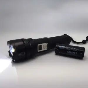 고품질 최대 40 나이트코어 3300루멘 LED랜턴 프로 도달거리 충전식 30W (WFH204W)