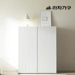 라자가구 카우 E0 템바보드 낮은 옷장 거실장 다용도 수납장 500/10000