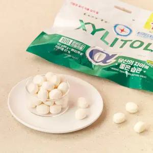 롯데 자일리톨알파 오리지날 리필 102g