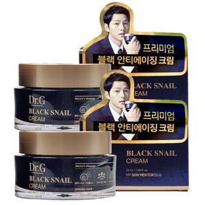 닥터지 블랙 스네일 크림 50mlx2개 달팽이크림