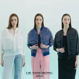 이상봉에디션 24SS 시스루 블루종 점퍼 1종