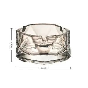 레인보우 크리스탈 담배 재떨이 유리 북유럽 재털이