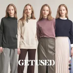 [택가 29000원][겟유즈드]여) 모크넥 라운드넥 니트(HGOWCWV565P)