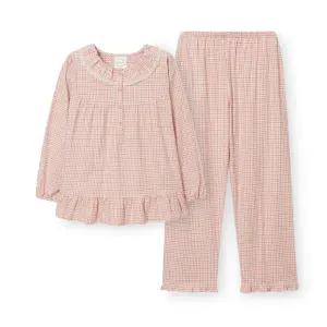 [롯데백화점]오르시떼 여성 G123 네슬 긴소매 파자마 세트 OR25WFGAG123