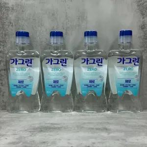 동아제약 가그린 제로 380ML 4개