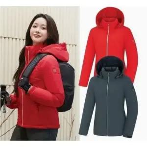 [롯데백화점]콜핑 LD08 여성 겨울 후드탈부착 방수방풍 웰론 경량패딩자켓 KVJ6520W