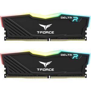팀그룹 T 델타 RGB 메모리 데스크탑 DDR4 CL16 모듈 램 TF3D432G3200HC16F 01 PC4 25600 2x16GB 3200MHz 블랙 32GB