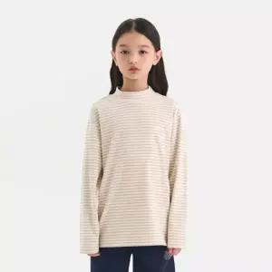 [아웃도어 프로덕트 키즈]스트라이프 폴라 티셔츠 (아이보리) OD254ILS07_IVY