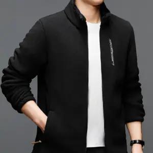 남자 기모 후리스 융털 폴라 플리스 집업 방한 자켓