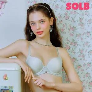 [롯데백화점]솔브 A부터G컵까지 강볼륨커버 등살커버 모던클래시 브라 ABCDEFG컵 SBRD406A_G